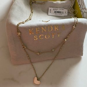 Kendra Scott Ari Heart Multi Strand Necklace